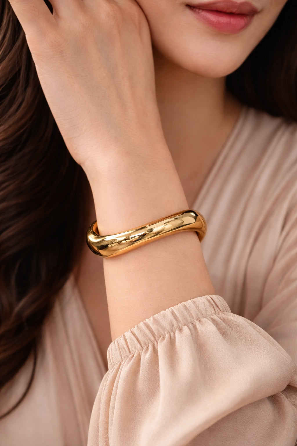 Minimal Office-Wear Anti-Tarnish Bracelet
