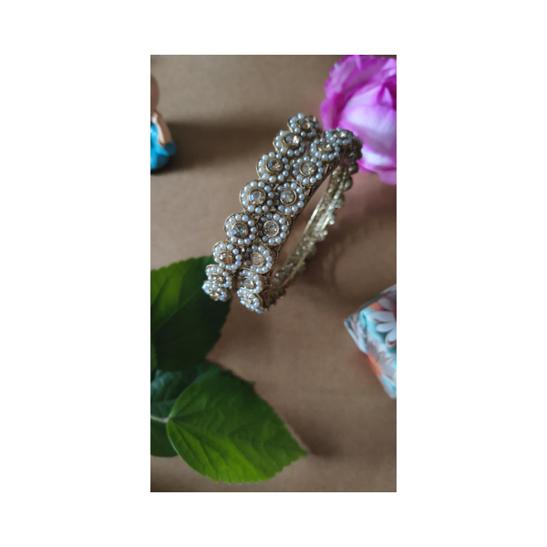 Pearl Kada Set of Two