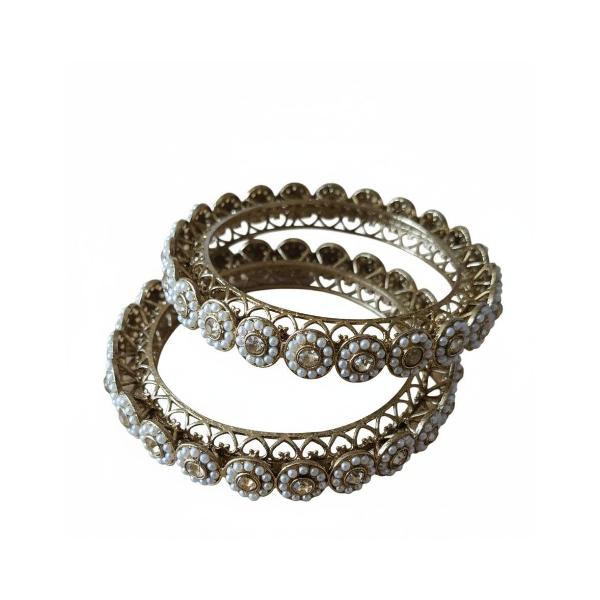 Pearl Kada Set of Two