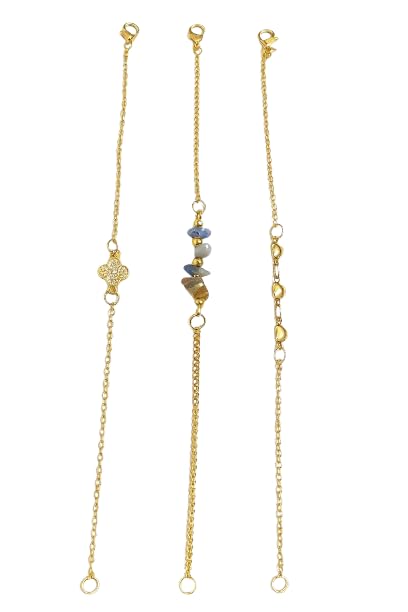 Minimal Anti-Tarnish Bracelet Trio