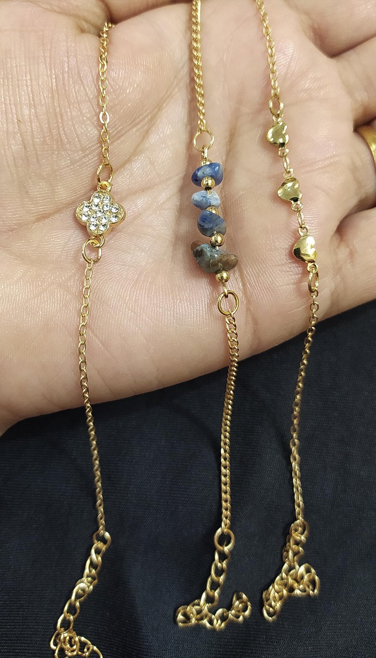 Minimal Anti-Tarnish Bracelet Trio