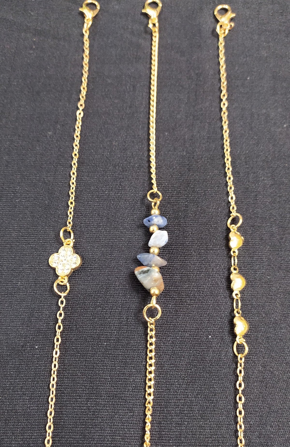 Minimal Anti-Tarnish Bracelet Trio