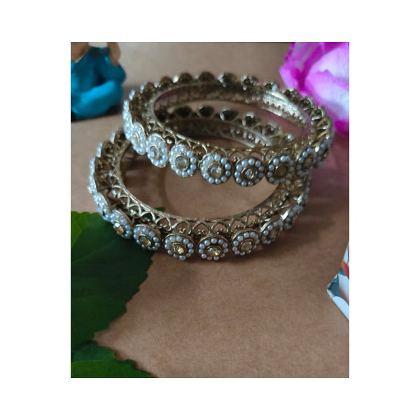 Pearl Kada Set of Two