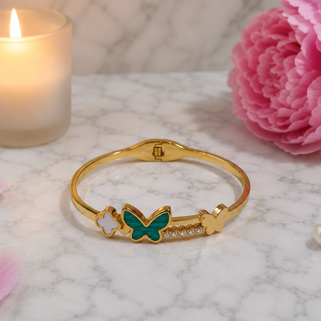 Butterfly Charm Anti-Tarnish Bracelet