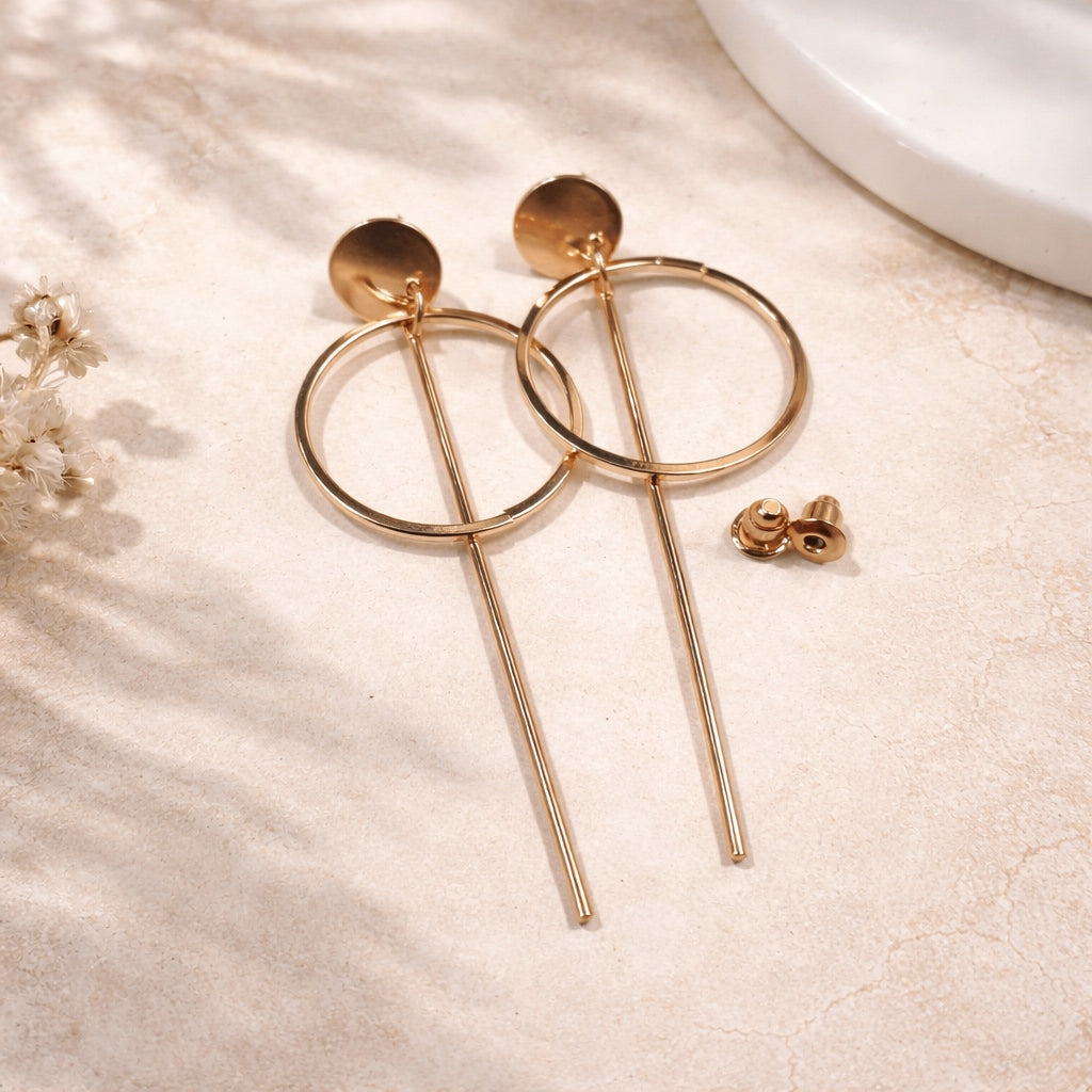 Minimal Anti-Tarnish Earrings - Set of Six