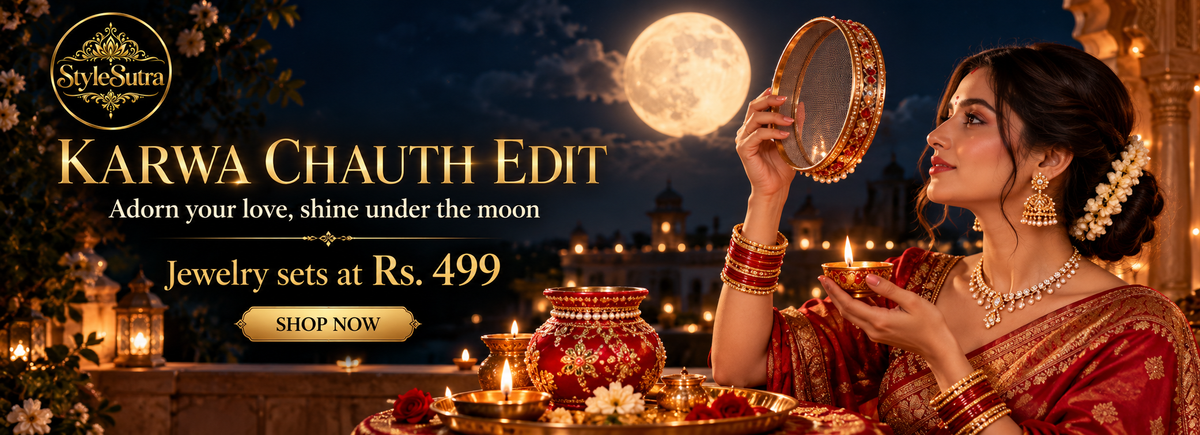 Karwa Chauth edit, jewelry sets at Rs. 499