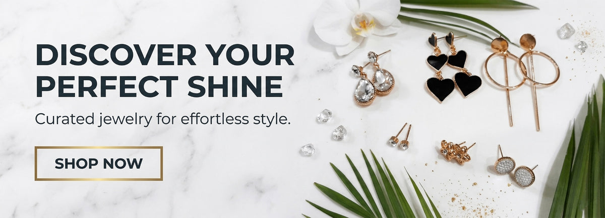 Discover your perfect shine, curated earrings