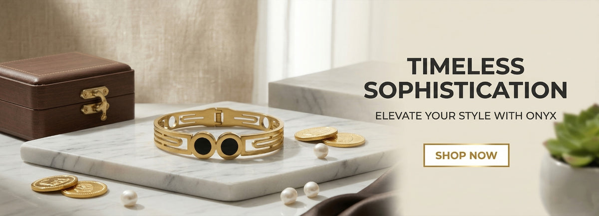 Timeless sophistication, elevate your style with onyx